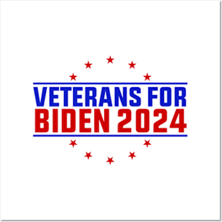 Veterans For Biden 2024 Posters and Art